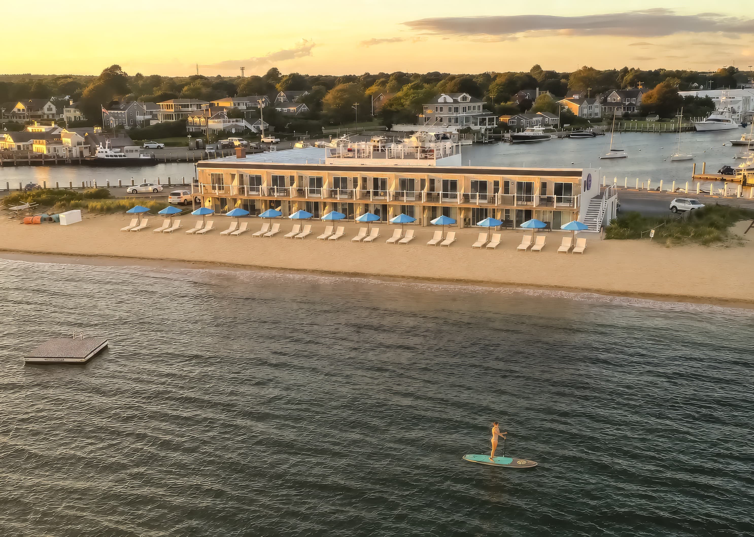 Falmouth Tides at golden hour