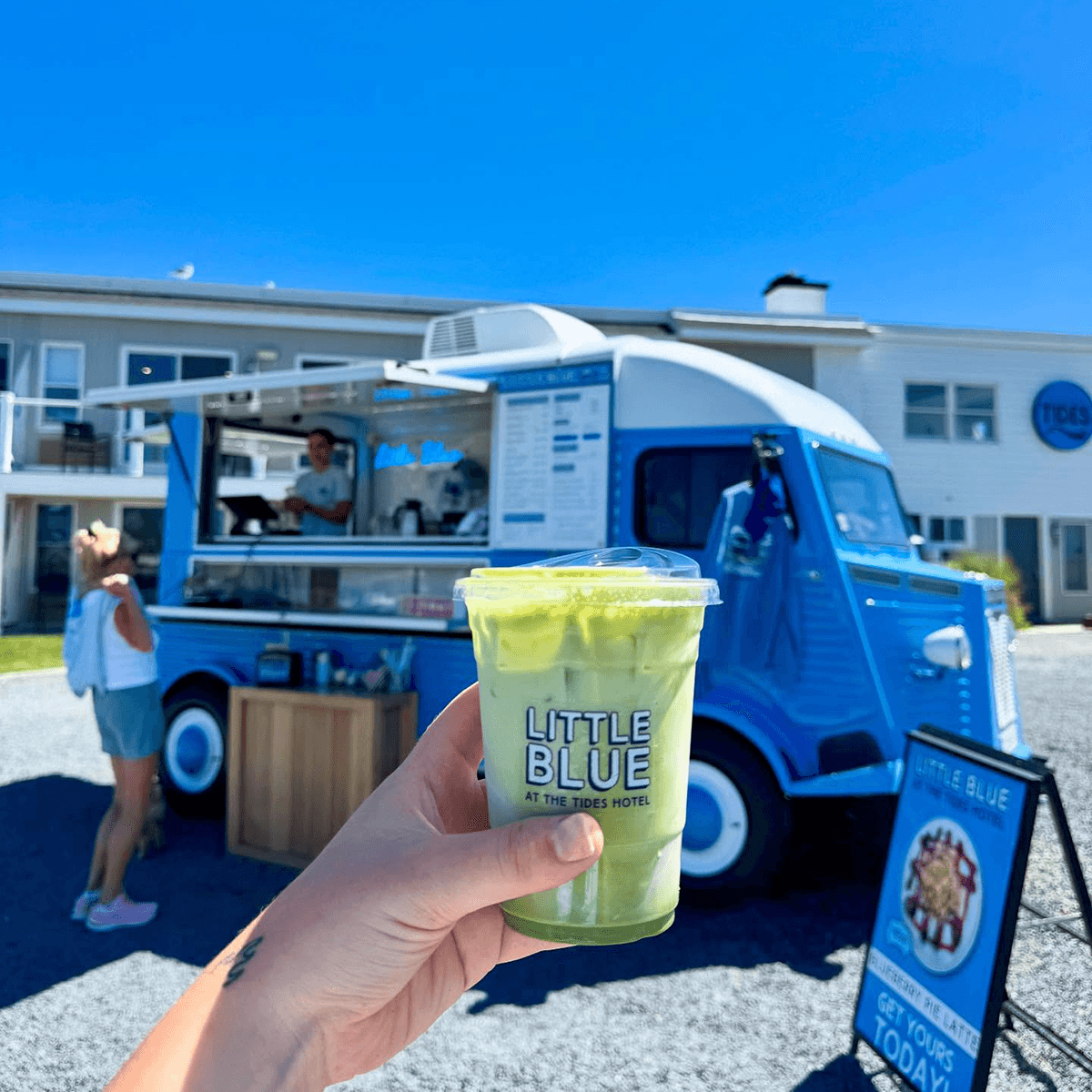 Little Blue coffee truck